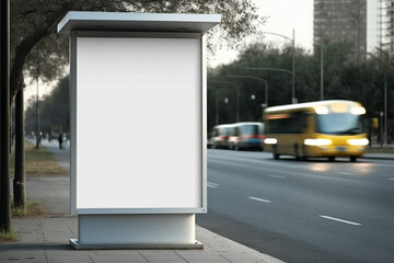 Empty picture frame with copy space for quotes, products, photos Generative AI