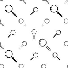Magnifier Glass Seamless Pattern M_2112003