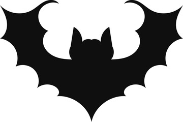 Halloween decorations concept. Halloween with  black bats.