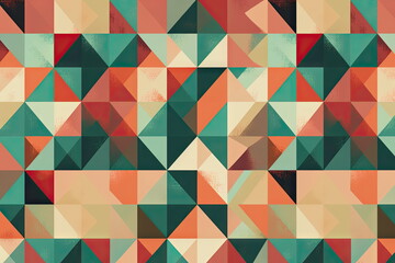 Seamless pattern, Abstract geometric