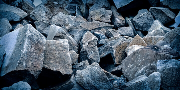 The picture is of good quality, rock in the mountains, stones, rocks, limestone, crushed stone, for screensavers, for videos, wallpapers, posters, illustrations
