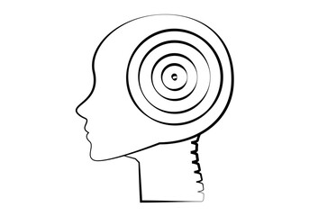 Icono de la AI, inteligencia artificial