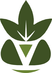 Tree leaf logo template design vector , icon illustration