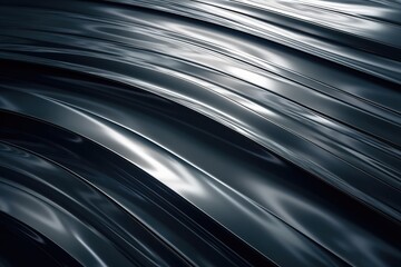 Metallic background that is sleek and modern. Generative AI