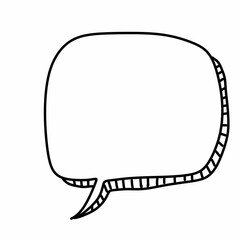 vector illustration of textbox cartoon