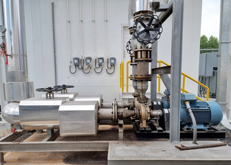 The process flow of Organic Rankine Cycle Power Plant.