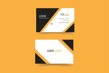 Modern Business Card - Creative and Clean Business Card Template.