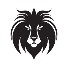 Lion head logo design, lion logo design, wild logo, 