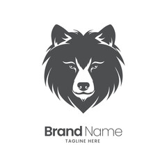 Wolf mascot logo design, wolf illustration, wolf vector design, wolf logo