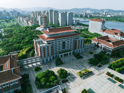 Xiamen Jimei cityscape 