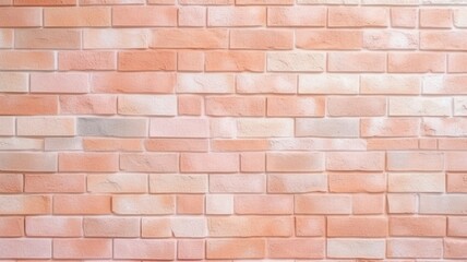 Fototapeta premium Colorful Brick wall Generative AI