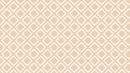 Beige checkered seamless geometric pattern