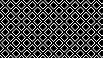 Black checkered seamless geometric pattern