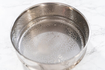 Pressure Cooker Pot No-Peel Hard Boiled Eggs