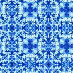 seamless Shibori Print pattern and tie-dye textile Shibori allovers pattern design