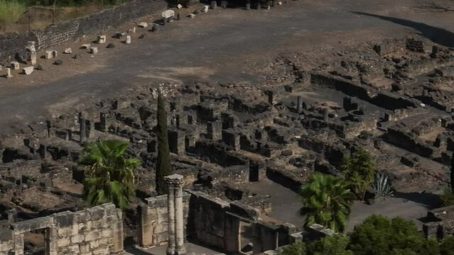 capernaum synagogue Kfar Nahum Israel