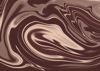 Close up of chocolate texture liquid abstract backgrounds Abstract Delicacy