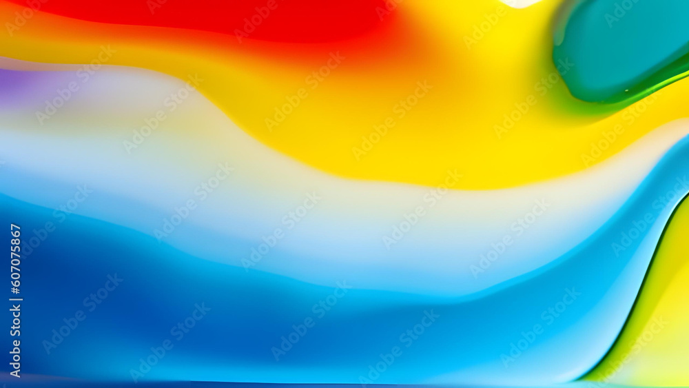 Poster a colorful abstract background with bold colors, patterns, and shapes, generative ai