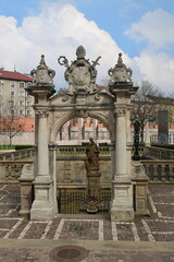 Gateway into the Three millenium Altar, Krakow, Poland, Europe.