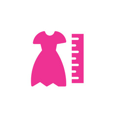 Cloth Fabric Female Solid Icon