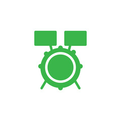 Drum Drums Music Solid Icon
