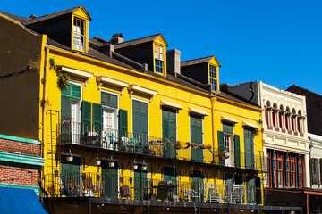 New Orleans French Quarter Cityscape