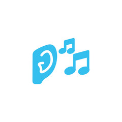Ear Music Listen Solid Icon
