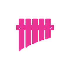 Flute Music Pan Solid Icon