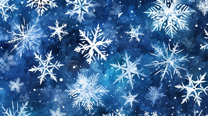 winter christmas, background snowflakes