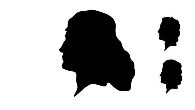 Sandro Botticelli silhouette
