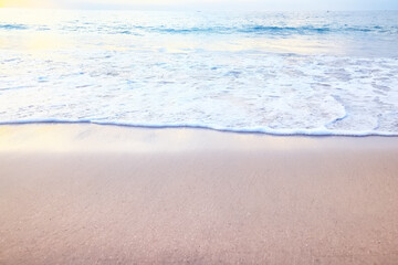 sea foam on the sand abstract background abstract water ocean