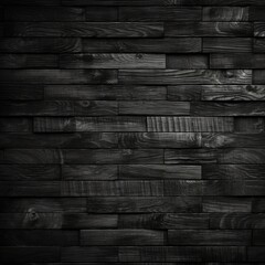 Dark wood texture, veneer background. Generative AI
