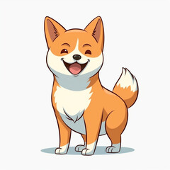 The Magic of Shiba Inu: Iconic Cartoon Artistry for Enchanting Imagery