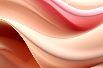 Abstract background beige and sandy colors with pink hues. Color in cinematic style. Generative AI content
