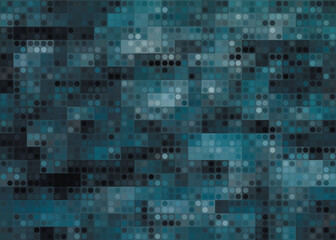 Fototapeta premium emerald abstract digital pixel vector image