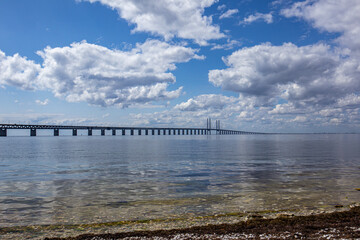 øresund bridge,
bridge between sweden and Denmark