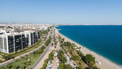 Obraz premium Scenic view from the height of Antalya, Turkey