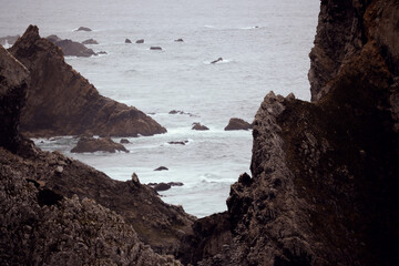 Ocean cliffs