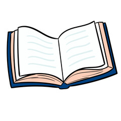 open book illustration