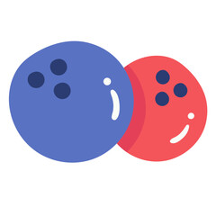 Illustration Set Things Related Beach_Bowlings