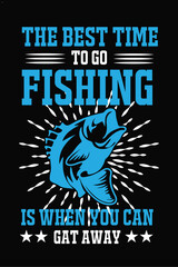 Fishing  T-shirt Design.