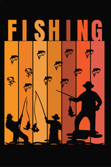 Fishing  T-shirt Design.