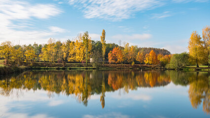 The reflections of autumn
