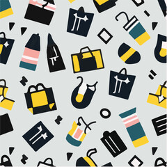 cute simple black friday pattern, cartoon, minimal, decorate blankets, carpets, for kids, theme print design
