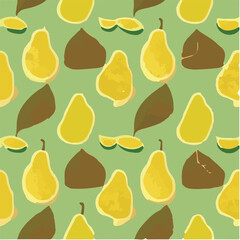 cute simple jackfruit pattern, cartoon, minimal, decorate blankets, carpets, for kids, theme print design
