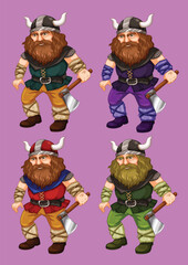 Four vultures vector by the greatest graphics