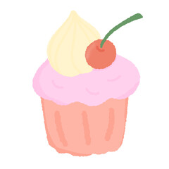 cupcake with icing