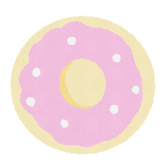 donut isolated on white