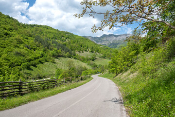 Iskar River Gorge near village of Ochindol, Bulgaria