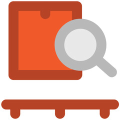 A handy icon design of delivery package 